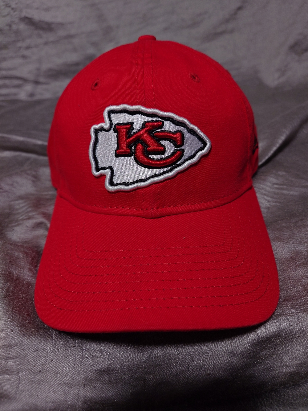 New Era Kansas City Chiefs Red Team Logo Baseball Cap